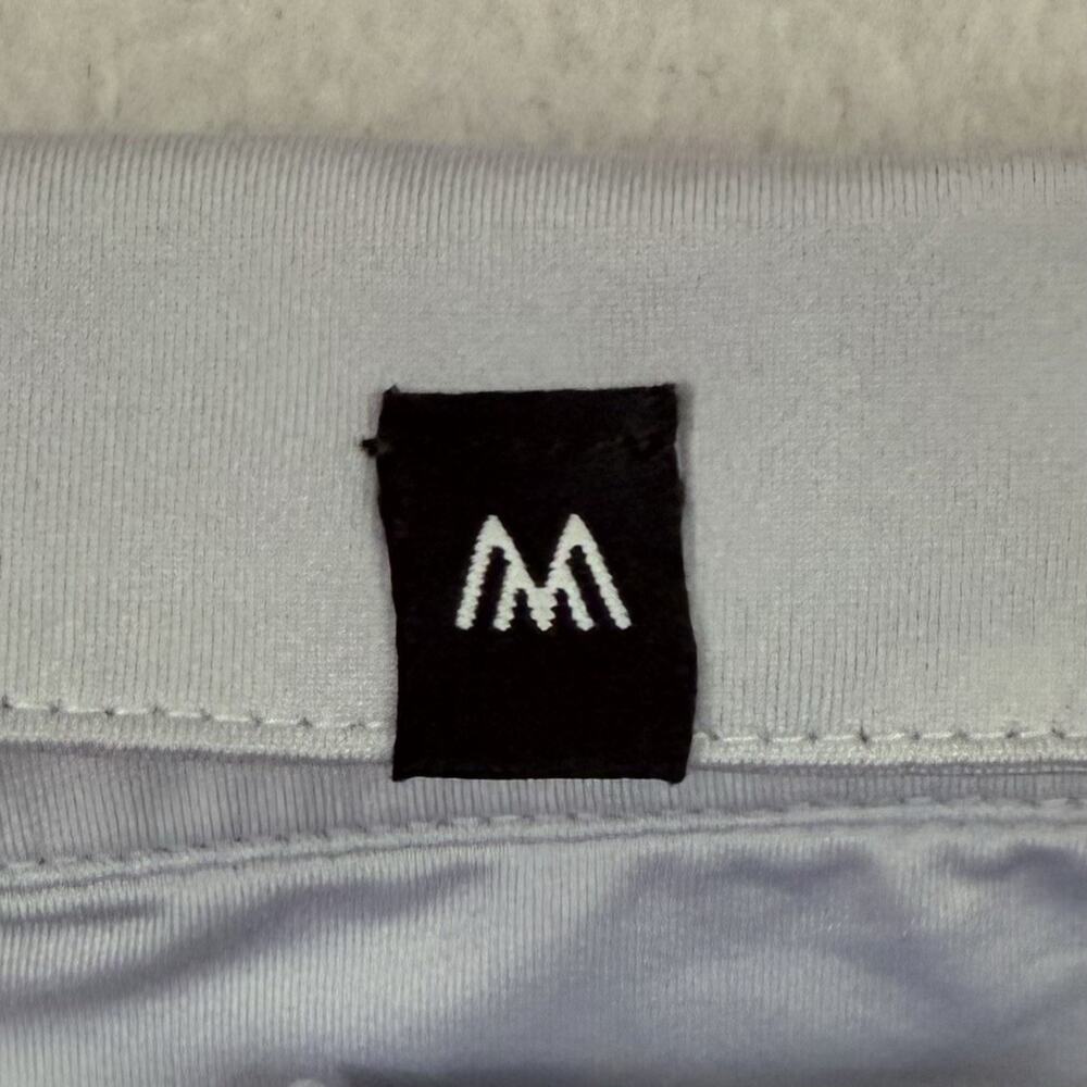 Mizzen Main Polo Shirt Mens Large Classic Performance Stretch Light Blue - Picture 7 of 10